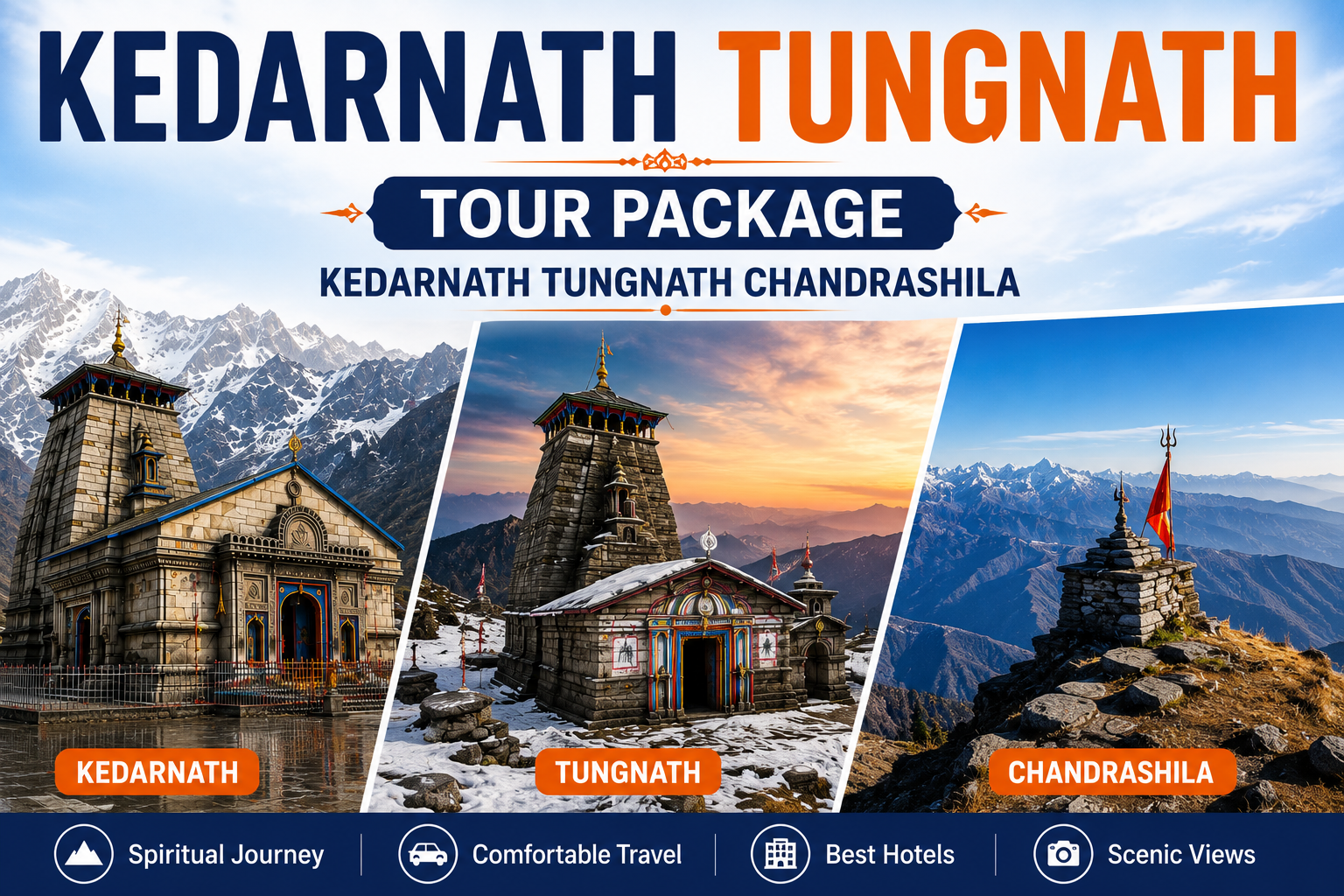Kedarnath Tungnath Tour Packag Kedarnath Tungnath Chandrashila